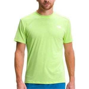NEW The North Face Wander Performance Flash Dry T-Shirt Sharp Green LARGE